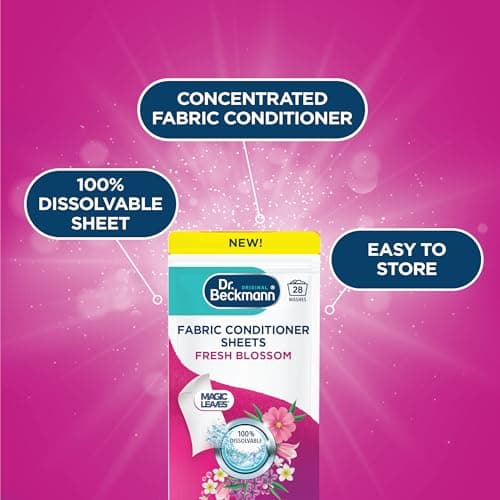 Dr. Beckmann Fabric Conditioner Sheets, Fresh Blossom, 14 Sheets — view 2