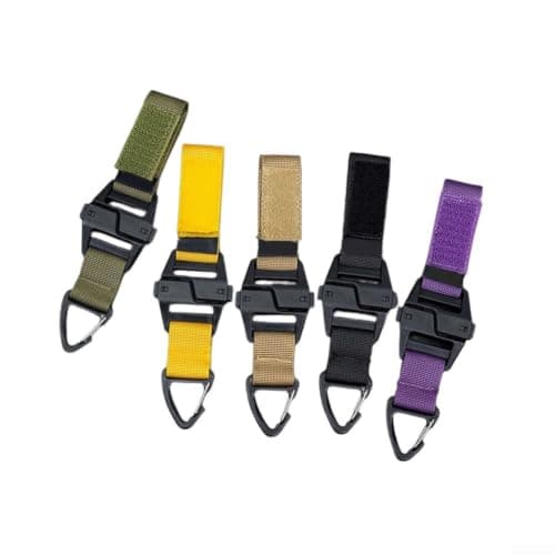Outdoor Camping Belt Buckle 25-55mm Strap Adapter(Khaki) — view 4