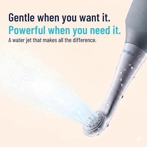 Portable Bidet Peri Bottle Postpartum, Travel Bidet, Perineal Bottle, Bidet Sprayer for Toilet, Hemorrhoids, Muslim Shower, Washlet (Aqua Home Grey) — view 5