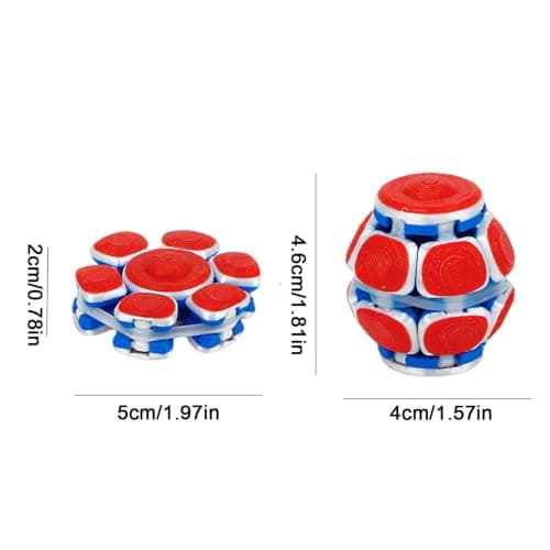 Fidget Boucing Toy Colorful Multi-Faceted Calm-Down Companion — view 5