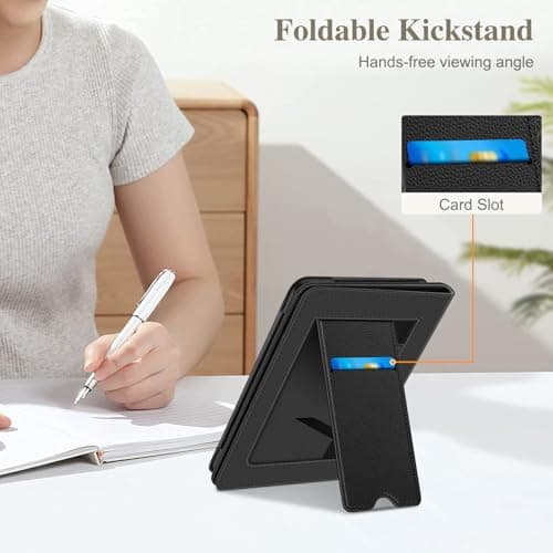 FINTIE Stand Case for Kindle Paperwhite 12th/11th Gen & Kindle Colorsoft — view 5