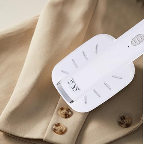 Travel Mini Iron USB Portable Handheld Garment Steamer White — view 6
