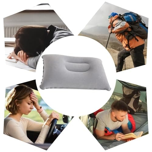 Inflatable Pillow Lightweight Ergonomic Cushion Portable — view 5