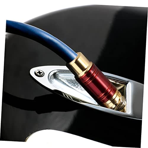 OSOLADY 6pcs Female Jack to Male Connector Plug Adapter for Guitar Mixer Audio Adapter Jumbo Plug for Stereo Devices Random Color — view 2