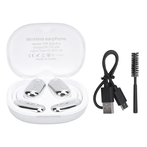 POENVFPO 3 in 1 Wireless Headphones with Voice Translator, IPX6, for Business Travel (Silver) — view 6
