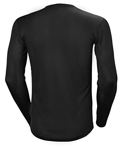 Helly Hansen Men's HH Lifa Stripe Crew Base Layer, Black, M — view 2