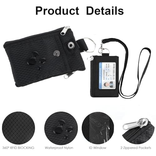Neck Pouch with RFID Protection,Passport Holder Travel Wallet Lanyard Pouch — view 2