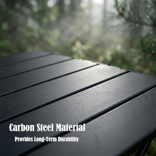 Folding Camping Table 40cm, 50 Oz Portable Aluminium Picnic Table Outdoor — view 5