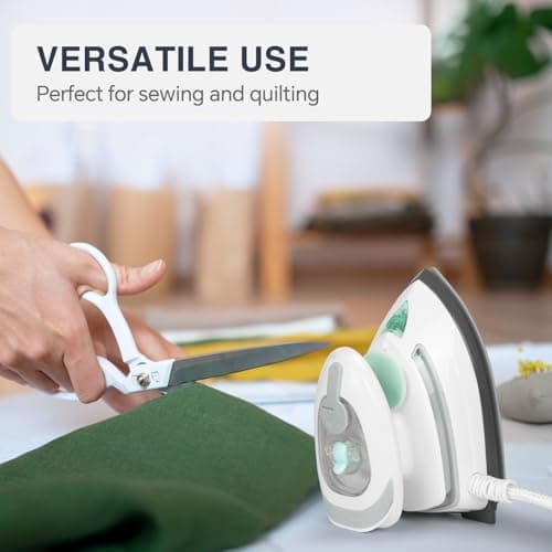 BEAUTURAL Mini Travel Steam Iron for Clothes with Dual Voltage — view 6