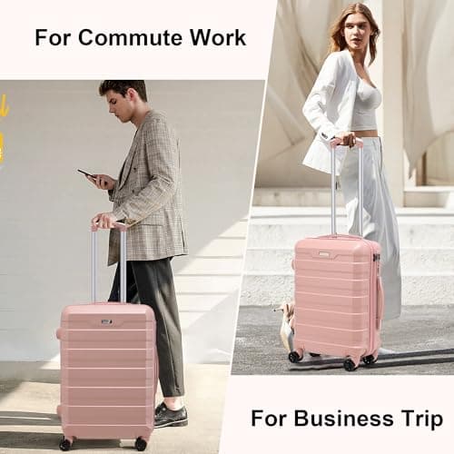 RMW Cabin Suitcase 20 inch Carry On Luggage Hard Shell Trolley — view 5
