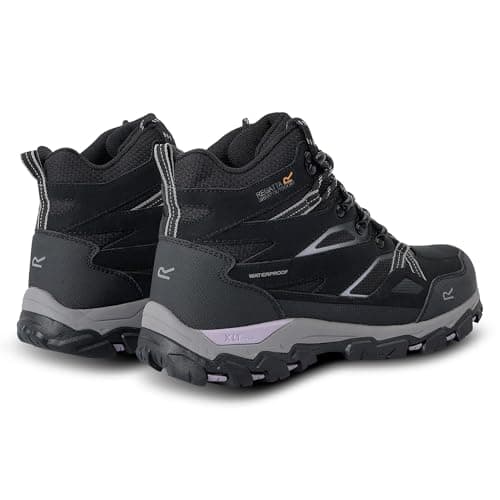 Regatta Women's Holcombe III Walking Shoes Water Resistant Padded Durable Hiking Footwear — view 3