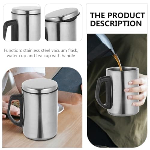 Stainless Steel Insulated Pot 2pcs 350ml with Handle Back to School Party — view 3