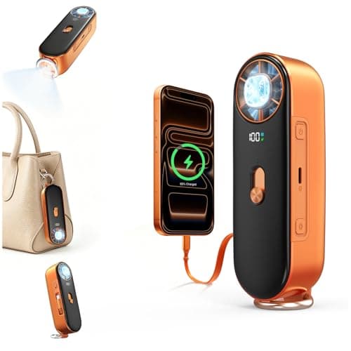 yAyusi Portable handheld fan