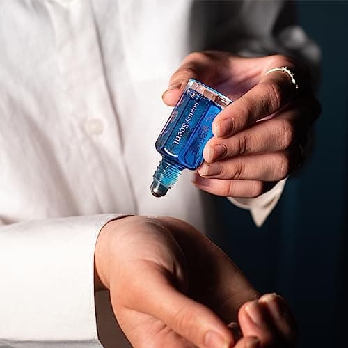Perfume Oil Ocean Cedar 6ml Roll-On by Luxury Scent – Long Lasting Alcohol-Free Unisex Attar with Clean Fresh Musky Floral Arabian Inspired Notes, Travel Size Body Oil Fragrance for Men & Women — view 3