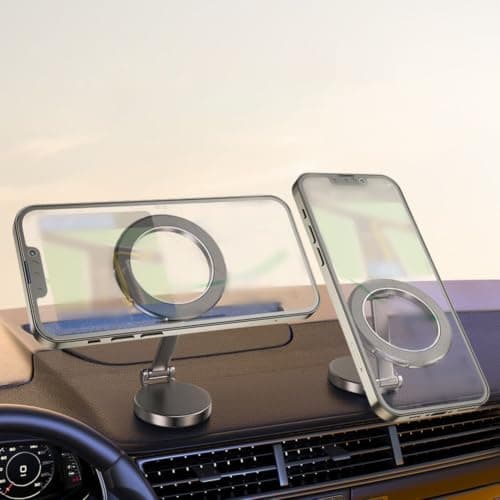 Adjustable Alloy Folding Car Phone Holder Mount for — view 4