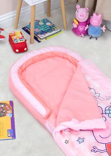 Peppa Pig Officially Licensed My First ReadyBed Kids Inflatable Air Bed and Sleeping Bag with Pump | Travel Mattress for Sleepovers and Camping or Home Use — view 4