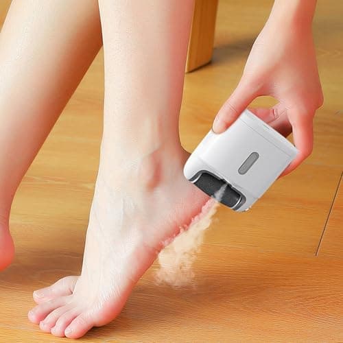 Electric Foot File Callus Remover with Misting Sprays Touch Control for Home and Travel Rechargeable Foot File Moisturizing Device — view 2