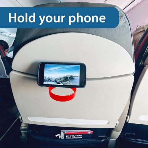 Cup Holder, Airplane Phone Mount, Travel Tray Table Holder — view 3