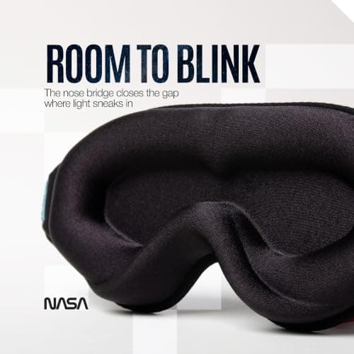NASA Sleep Mask with LightBlock™ Barrier — view 2
