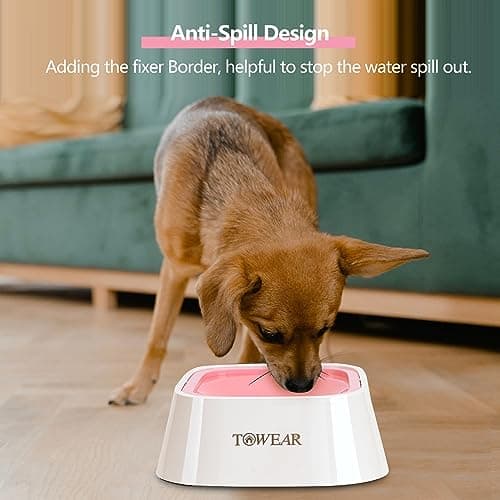 No Spill Travel Dog Water Bowl with 1.5L For Dog Cat Puppy Kitten — view 3