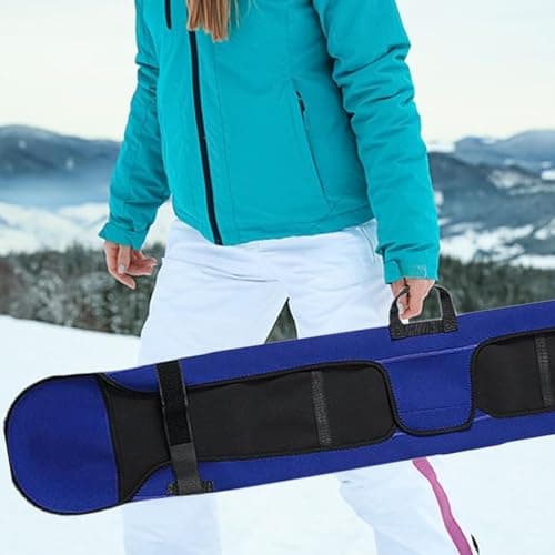 Surfboard Travel Bag - Neoprene Ski Bag, Snowboard Storage Bag | Diving Cloth Waterproof Elastic Surfboard Bag, Soft Portable Board Storage Bags, Protective Surfing Supplies for Board, Boots, Clothes — view 6