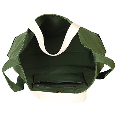 Eco Right Large Canvas Tote Bag for Men, Crossbody Tote Bags for Women for Work, Shopping & Beach — view 5