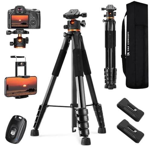 K&F CONCEPT 75 inch Lightweight Camera Tripod