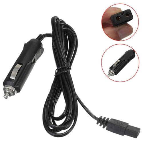 Car Refrigerator Power Cord – Vehicle Cable Plug Connector, Cooler Cable — view 5
