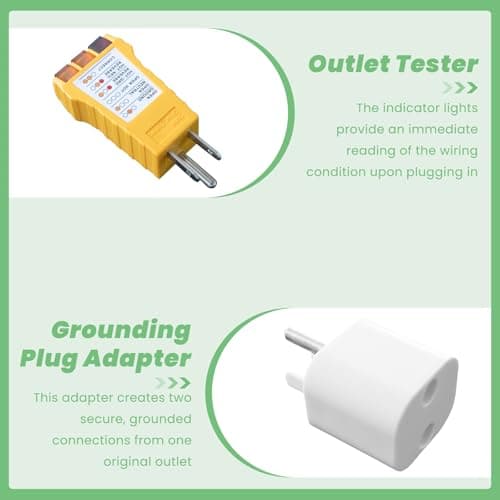 Grounding Mat for Bed,PU Leather Grounding Mattress Cover 27"x78" with Outlet Tester,Adapter,Cord — view 4