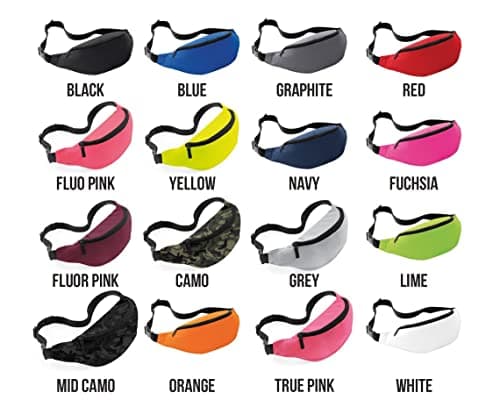 Flexi-Print Personalised Bum Bag - Bumbag for Women, Bumbags for Men, Travel Wallet, Travel Essentials, Fanny Pack, Running Belt, Fashion Waist Packs, Hip Bag — view 4