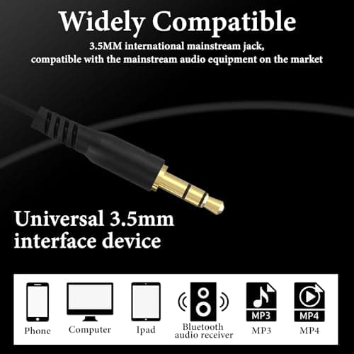 GEEKRIA Sleep Earbuds for Side Sleepers, Wired Stereo to Mono In-Ear Single Earbud, Ultra Soft Lightweight Silicone One Ear/Headphone, 3.5mm Headphone Jack Compatible with Android (2.9FT) — view 4