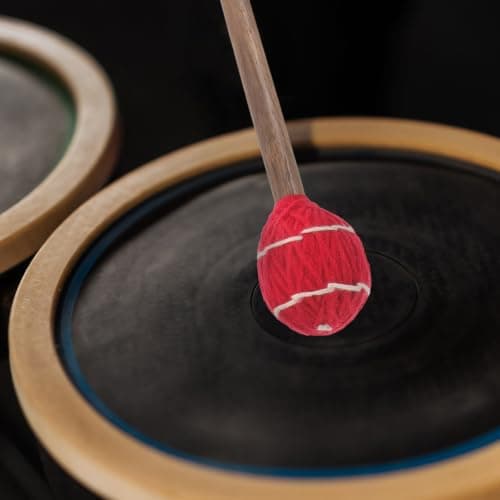 ULDIGI Singing Bowl Mallet Plays Peaceful Tones Wool Yarn Head Lightweight Wooden Sound Bowl Stick for Meditation and Travel in Bedroom — view 6