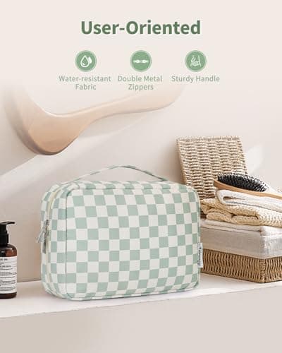 Narwey Travel Hanging Toiletry Bags for Women, Wash Bag for Toiletries — view 6