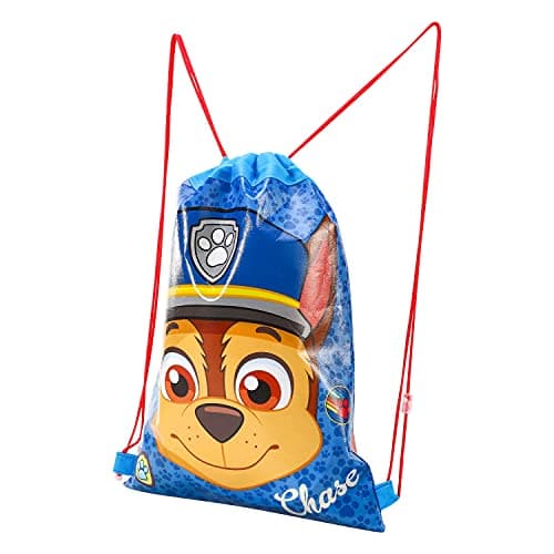 Paw Patrol Waterproof And Lightweight Drawstring Bag for Kids — view 6