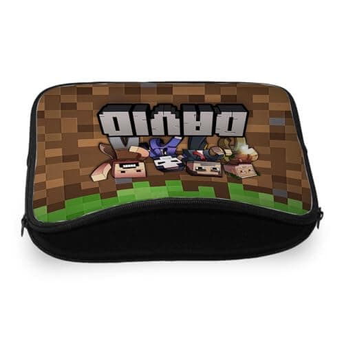 Personalised ANY NAME Cool Pixel Art funny Video Gamer, Gaming Enthusiast Birthday Gift for Kids, Boys, Girls, Back to School, iPad Air/Pro/Mini, Laptop Sleeve/Cover. (14") — view 2