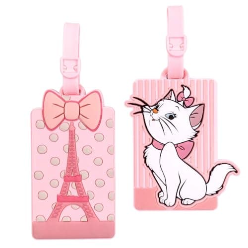 Disney Aristocats 2 Piece Luggage Tag Travel Set