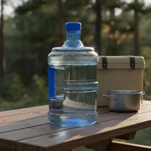 Drinking Bucket Water Jug Storage Container, 5L, Extra Thick Pet 100G — view 5