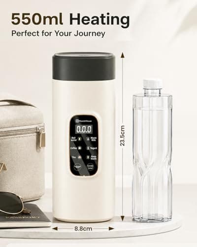 Maestri House Travel Kettle 550ml,Smart Kettle with 6 Temperature Settings — view 4