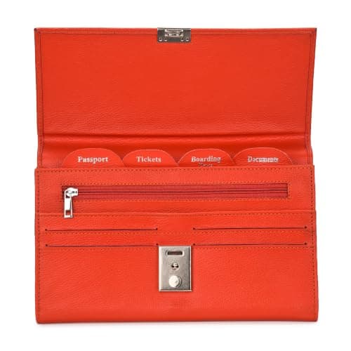 AR BRAND EST. 2021 Travel Document Wallet Organiser with Lock for Passport — view 4