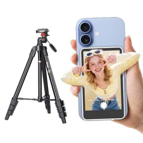 Rollei Compact Traveler Star S1 (Formerly DIGI 3400) Aluminum Video Tripod - Up to 2kg Payload, Includes Head and Bag - Black