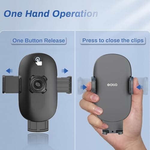 OQTIQ Car Phone Mount with Gooseneck for Windshield & Dashboard — view 5