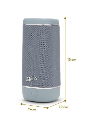 Roberts REUNION Waterproof IPX7 Bluetooth Speaker, Duck Egg — view 5