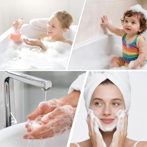 VASANA 3Pcs 100ML 3.4oz Clear Plastic Foaming Soap Dispenser Refillable Travel Hand Soap Foam Shampoo Bathroom Accessory — view 5