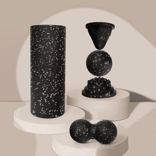 Foam Roller Set DeepTissue Non-Slip Ergonomic Shock-Absorbing — view 3