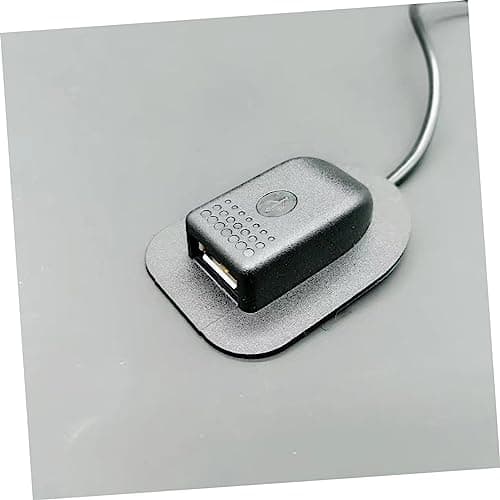 jojofuny USB Charging Cable for Backpack External Port Black Plastic — view 5