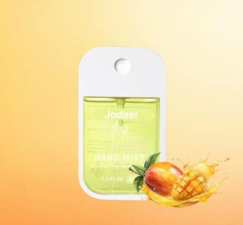 Mist Hydrating Hand Sanitizer Spray Hand Care Set Women and Mens Gifts Birthday Gifts Germ & Virus Protection Travel Size- (Mango)