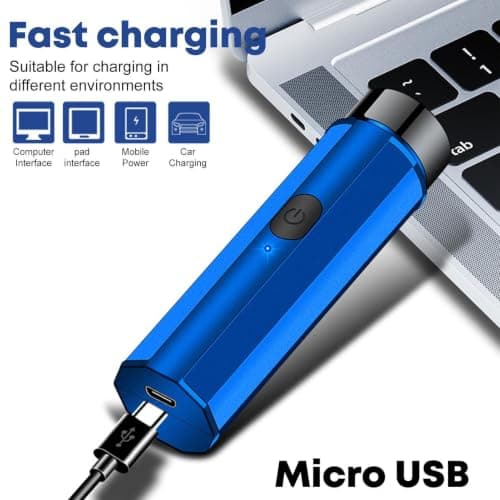 Mini Shaver Portable Electric Shaver, Mini Razor for Men, USB Rechargeable — view 5