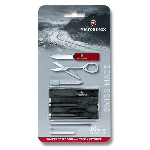 Victorinox Swiss Card Classic Multitool, 10 Functions, Scissors, Pen — view 4
