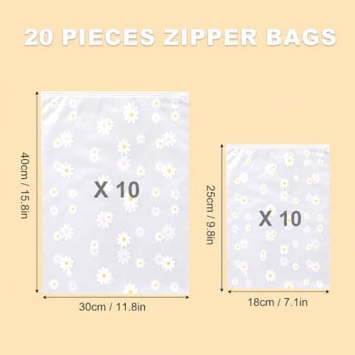 20Pcs Travel Shoe Bags, Waterproof Drawstring Storage Bags, 2 Sizes — view 2