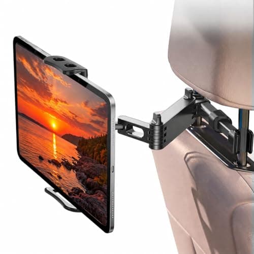 Linkstyle Car Tablet Holder, Stretchable Headrest Tablet Mount